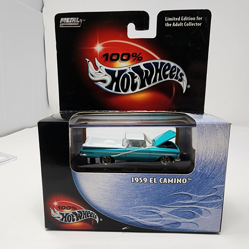 1959 El Camino * Hot Wheels 100% Black Box