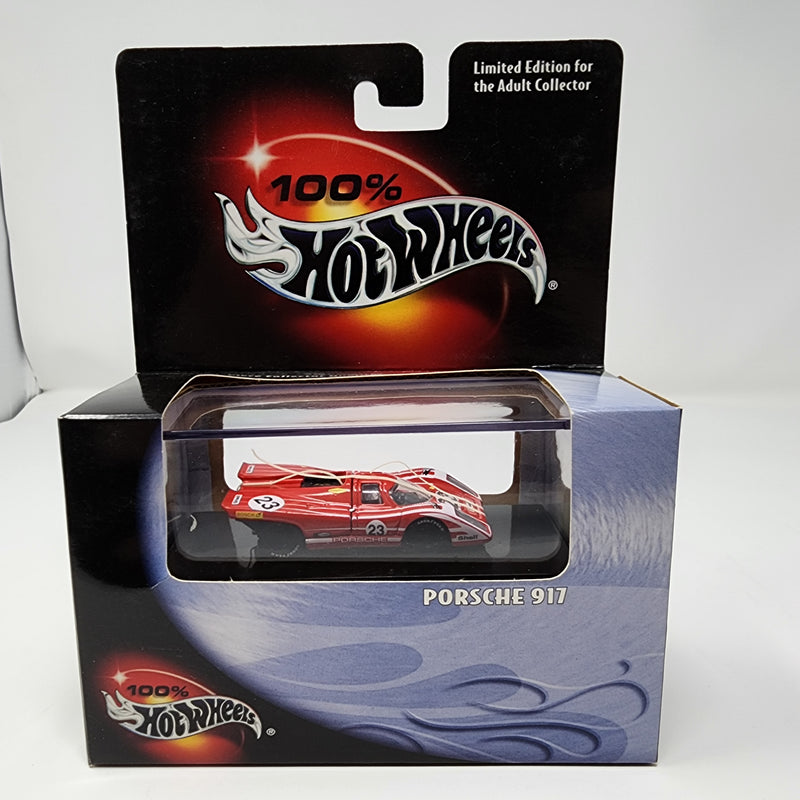 Porsche 917 * RED* Hot Wheels 100% Black Box