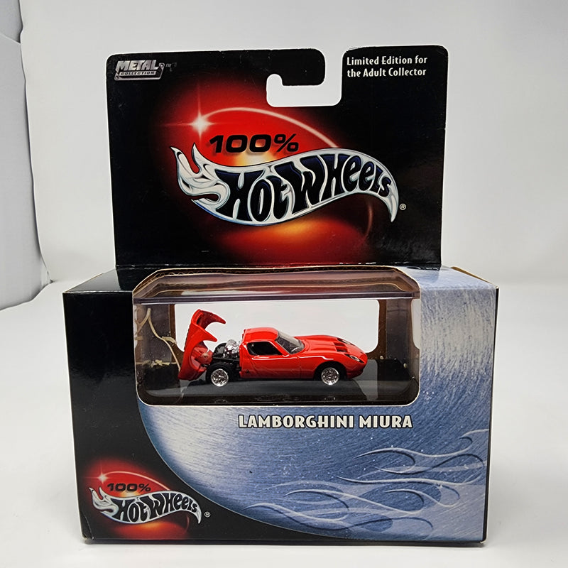 Lamborghini Miura * Hot Wheels 100% Black Box