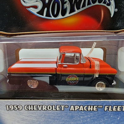 1959 Chevrolet Apache Fleetside * Hot Wheels 100% Black Box