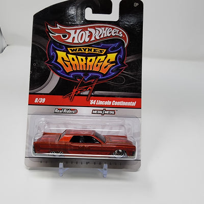 '64 Lincoln Continental #8 * Red * Hot Wheels Wayne's Garage