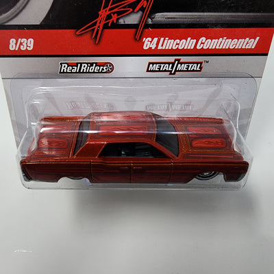 '64 Lincoln Continental #8 * Red * Hot Wheels Wayne's Garage