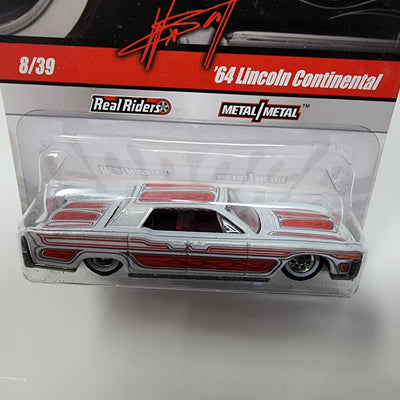 '64 Lincoln Continental #8 * White * Hot Wheels Wayne's Garage