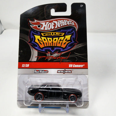 '69 Camaro #12 * Black * Hot Wheels Phil's Garage