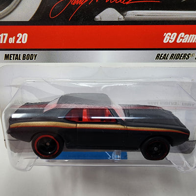 '69 Camaro #17 * Black * Hot Wheels Larry's Garage