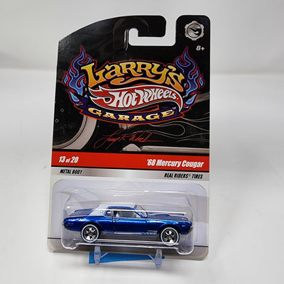 '68 Mercury Cougar * Blue * Hot Wheels Garage Larry's