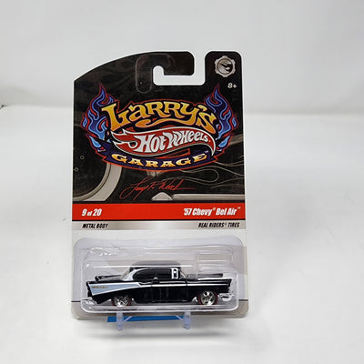 '57 Chevy Bel Air * BLACK * Hot Wheels Garage Larry's