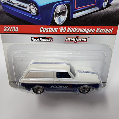 Custom '69 Volkswagen Variant * Hot Wheels Garage Delivery Slick Rides