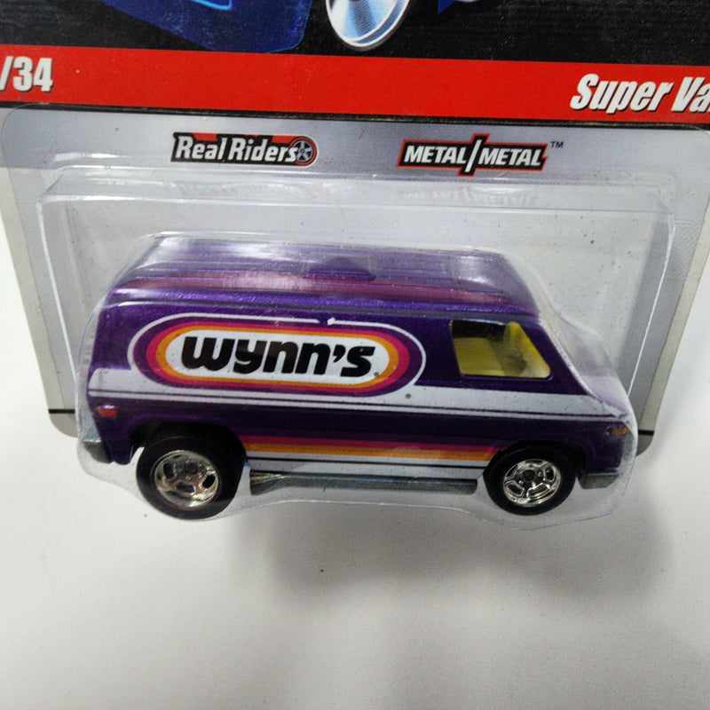 Super Van * Purple * Hot Wheels Garage Delivery Slick Rides