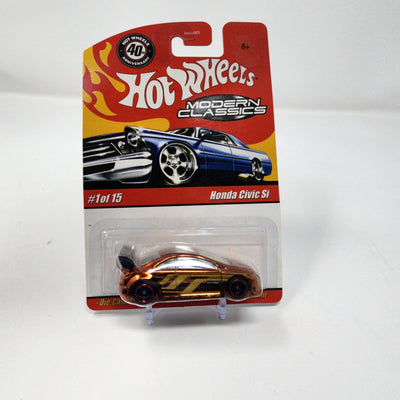 Honda Civic Si #1 Copper * Hot Wheels Modern Classics