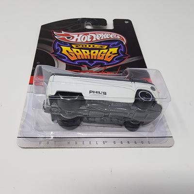 Volkswagen Drag Truck #37 * White * Hot Wheels Garage Phil's