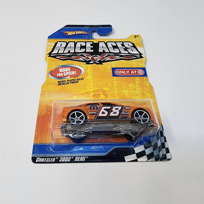 Chrysler 300C Hemi * Orange * Hot Wheels Race Aces Target Only