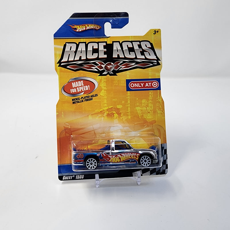 Chevy 1500 * Chrome * Hot Wheels Race Aces Target Only