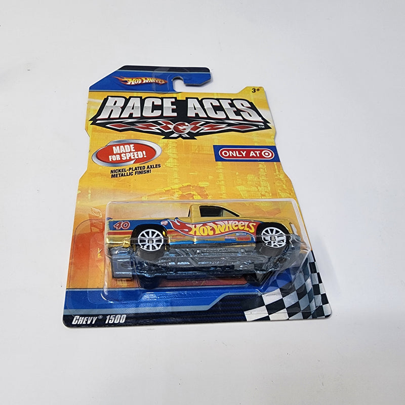 Chevy 1500 * Gold * Hot Wheels Race Aces Target Only