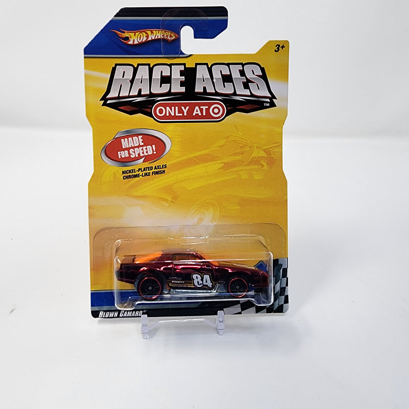 Blown Camaro * RED * Hot Wheels Race Aces Target Only