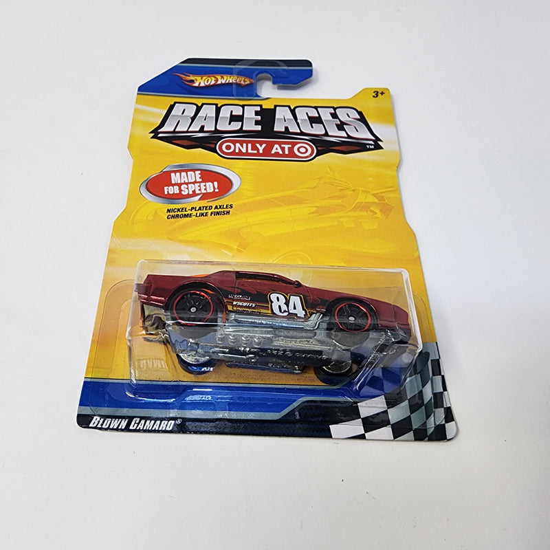 Blown Camaro * RED * Hot Wheels Race Aces Target Only