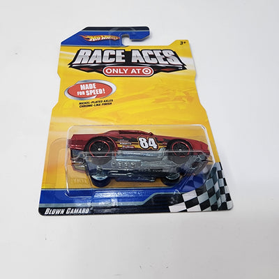 Blown Camaro * RED * Hot Wheels Race Aces Target Only