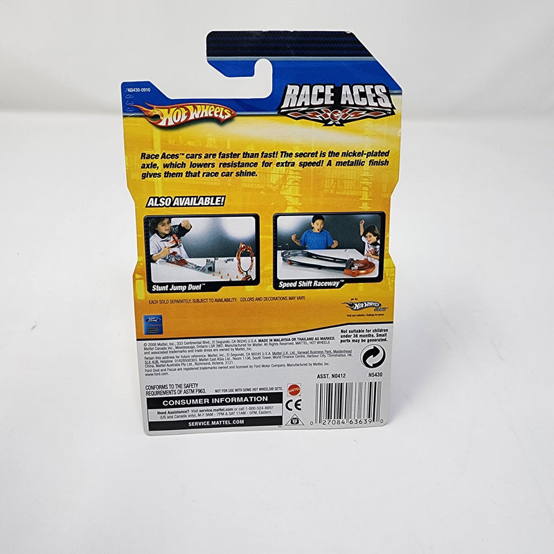 Ford Focus * RED * Hot Wheels Race Aces Target Only