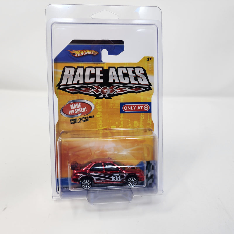 Subaru Impreza * RED * Hot Wheels Race Aces Target Only