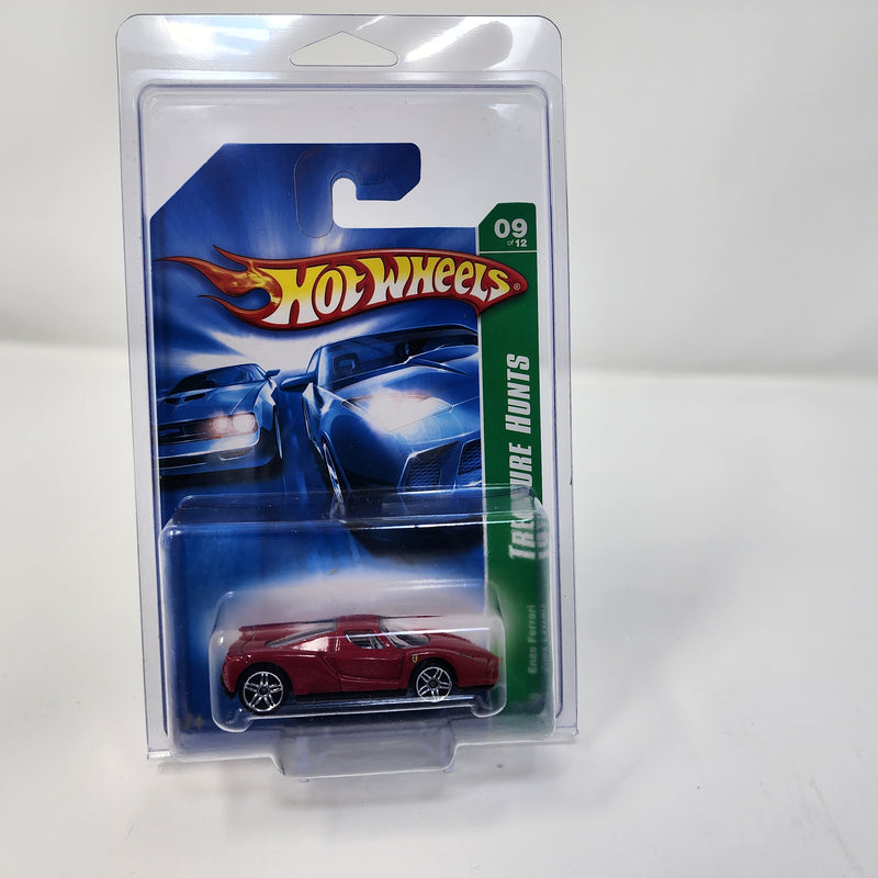 Enzo Ferrari * RED w/ Red Seats * 2007 Hot Wheels Treasure Hunt