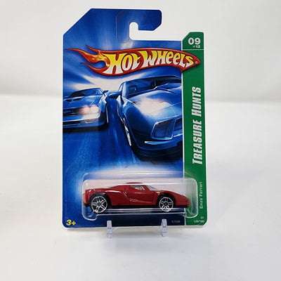 Enzo Ferrari * RED w/ Red Seats * 2007 Hot Wheels Treasure Hunt