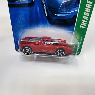 Enzo Ferrari * RED w/ Red Seats * 2007 Hot Wheels Treasure Hunt