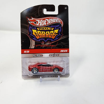 288 GTO Ferrari #19 * RED * Hot Wheels Garage Phil's