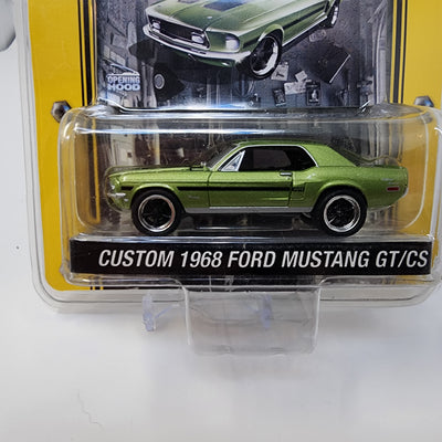 Custom 1968 Ford Mustang GT/CS * Green * Greenlight Muscle Car Garage