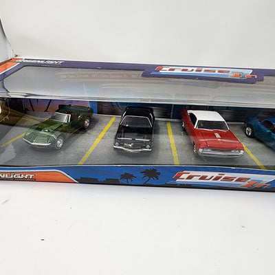 5 Pack Chevy Assortment * Greenlight Cruise In 5 Pack