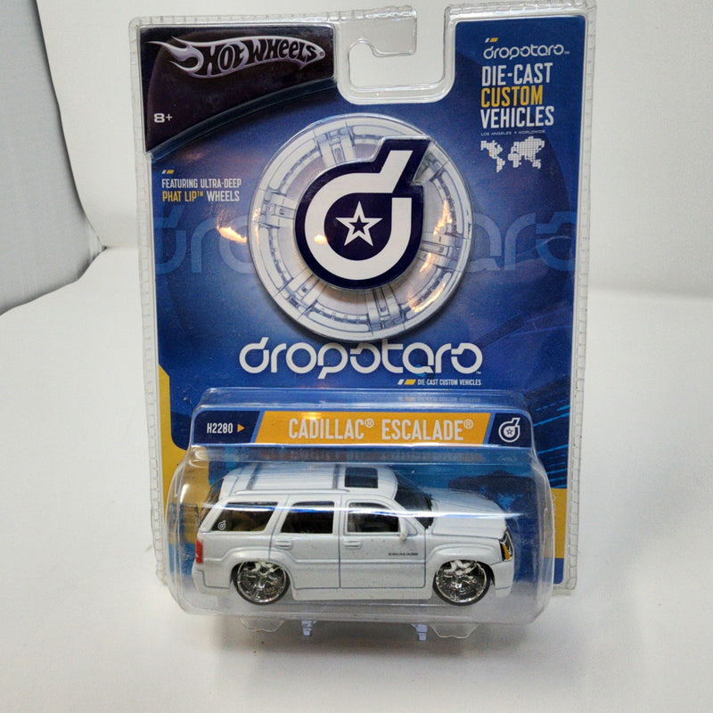 Cadillac Escalade * WHITE * Hot Wheels Drop Stars 1:50 Scale