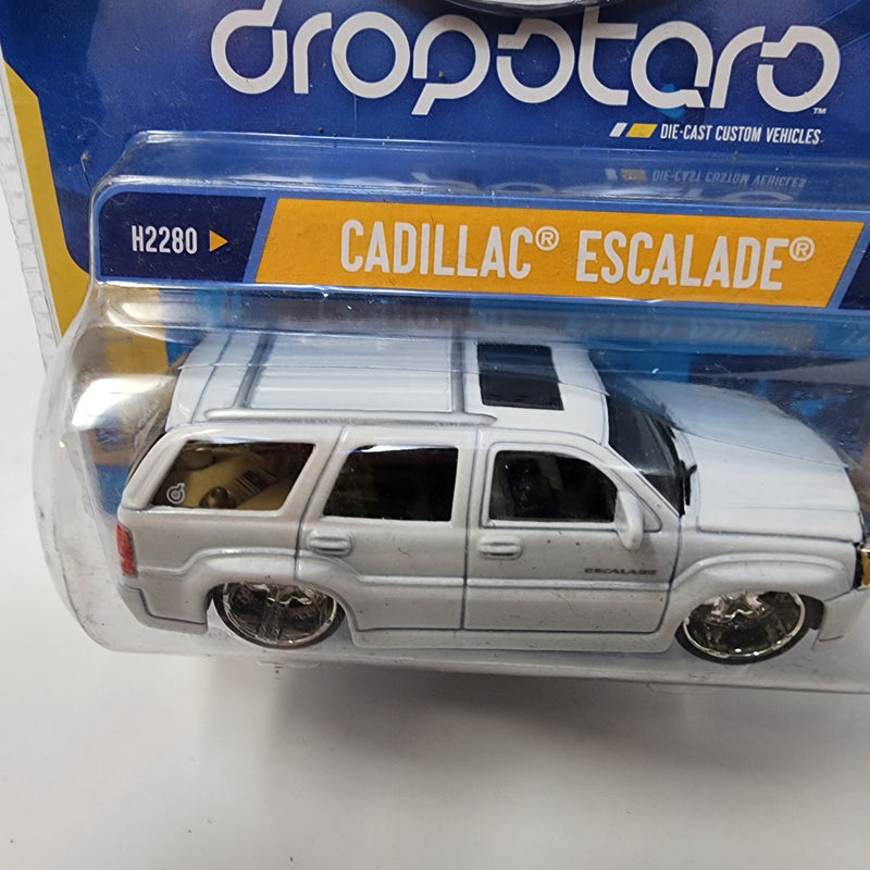 Cadillac Escalade * WHITE * Hot Wheels Drop Stars 1:50 Scale