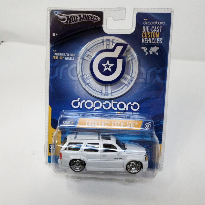 Cadillac Escalade * WHITE * Hot Wheels Drop Stars 1:50 Scale