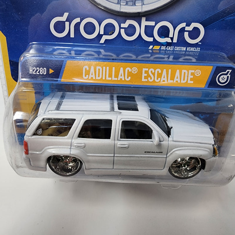 Cadillac Escalade * WHITE * Hot Wheels Drop Stars 1:50 Scale