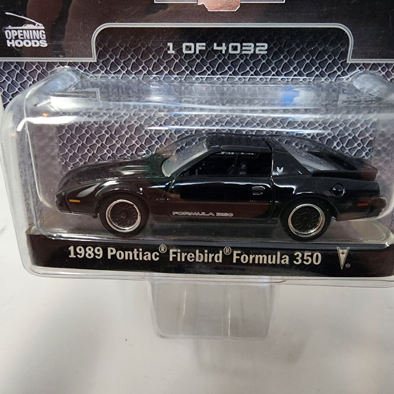 1989 Pontiac Firebird Formula 350 * Greenlight Black Bandit