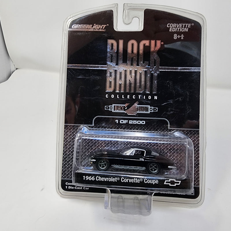 1966 Chevrolet Corvette Coupe * Greenlight Black Bandit