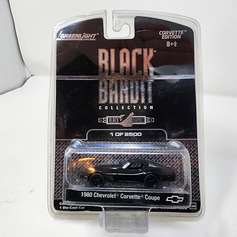 1980 Chevrolet Corvette Coupe * Greenlight Black Bandit