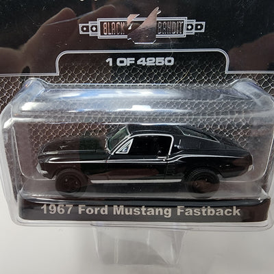 1967 Ford Mustang Fastback * Greenlight Black Bandit