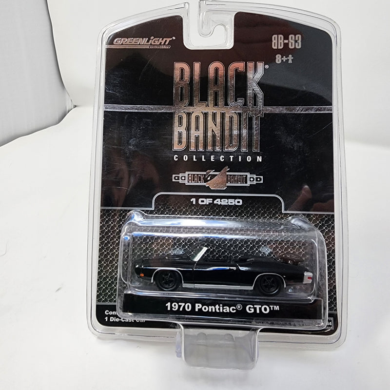 1970 Pontiac GTO * Greenlight Black Bandit