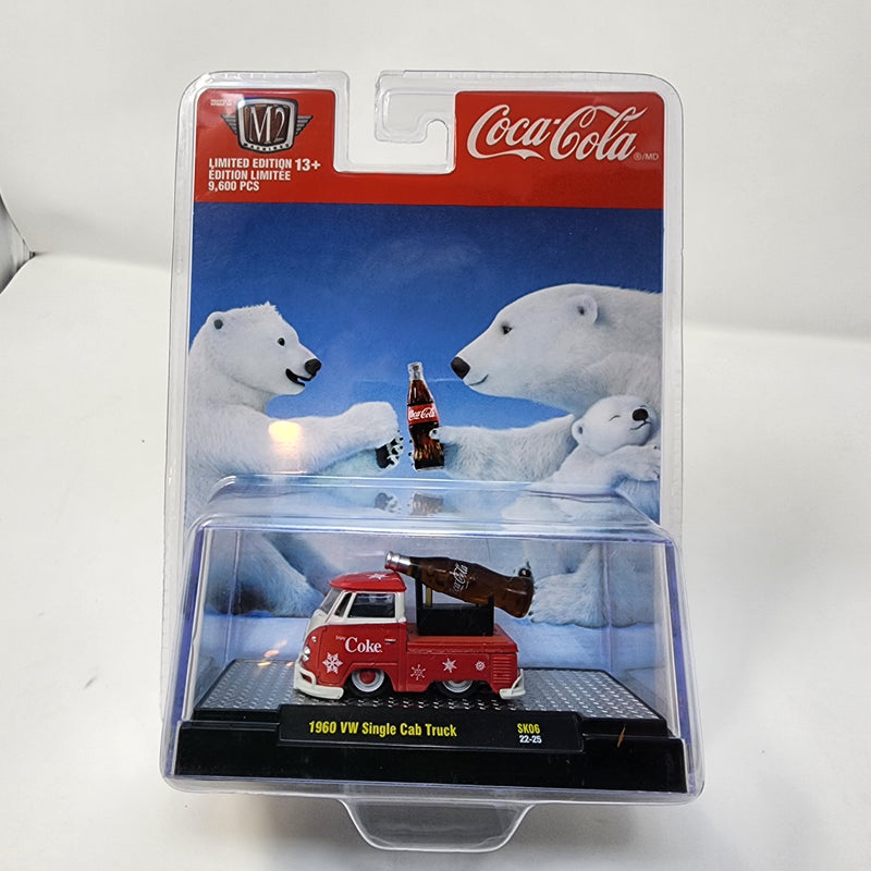 1960 VW Single Cab Truck * M2 Machines Coke Coca-Cola