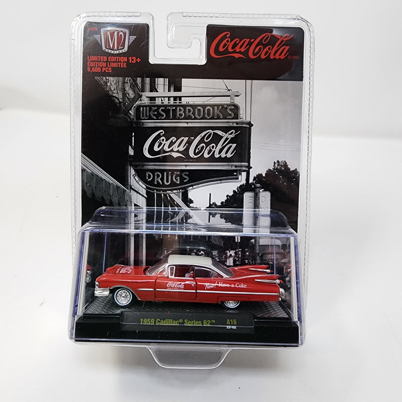 1959 Cadillac Series 62 * M2 Machines Coke Coca-Cola