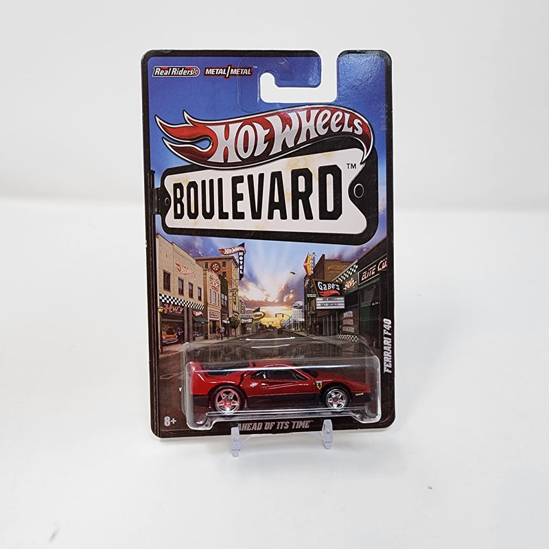 Ferrari F40 * Hot Wheels Boulevard Series