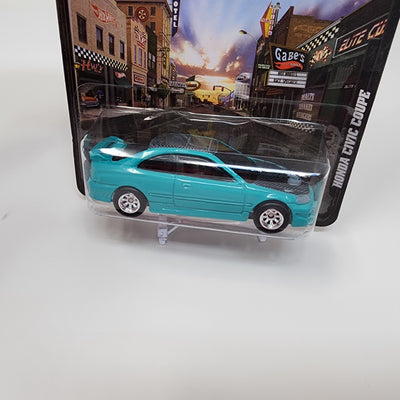 Honda Civic Coupe * Teal * Hot Wheels Boulevard Series