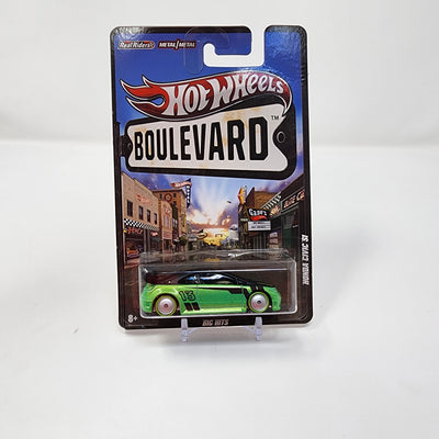 Honda Civic Si * Green/Black * Hot Wheels Boulevard Series