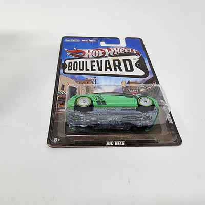 Honda Civic Si * Green/Black * Hot Wheels Boulevard Series