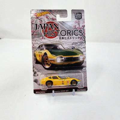 Toyota 2000 GT * Yellow * Hot Wheels Car Culture Japan Historics