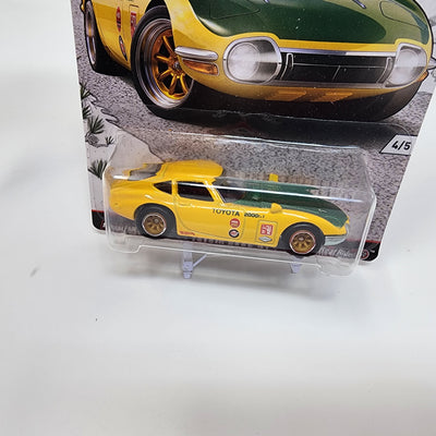 Toyota 2000 GT * Yellow * Hot Wheels Car Culture Japan Historics