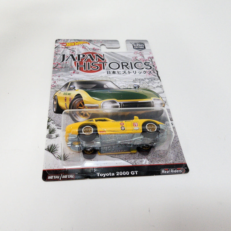 Toyota 2000 GT * Yellow * Hot Wheels Car Culture Japan Historics