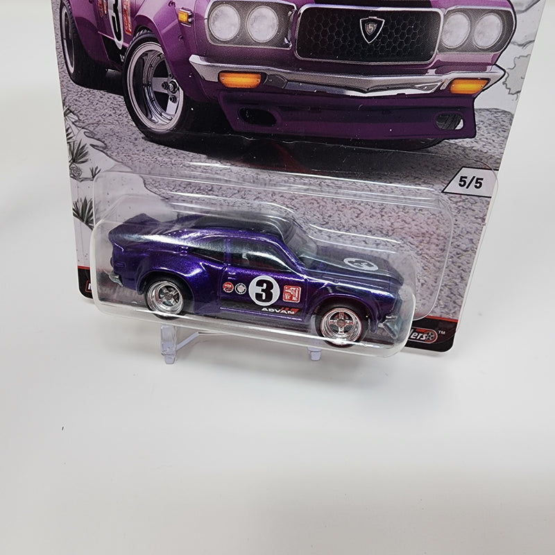 Mazda RX-3 * Purple * Hot Wheels Car Culture Japan Historics