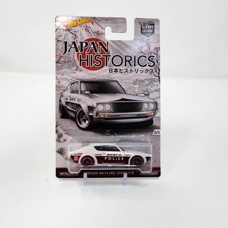 Nissan Skyline 2000GT-R Police * Hot Wheels Car Culture Japan Historics