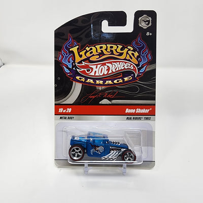 Bone Shaker #19 * Blue * Hot Wheels Garage Larry's